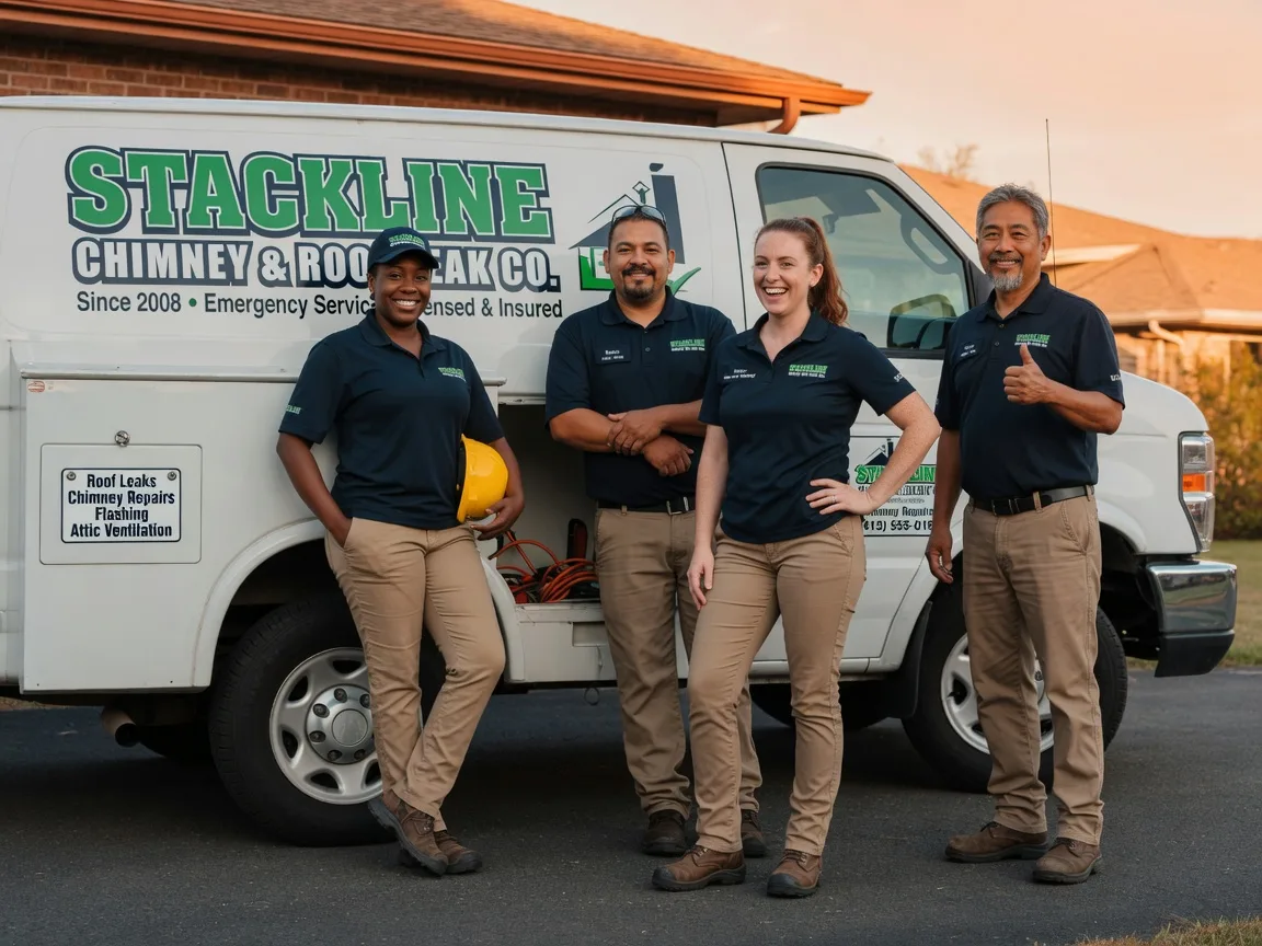 Chimney flashing repair company in Belleville, MI